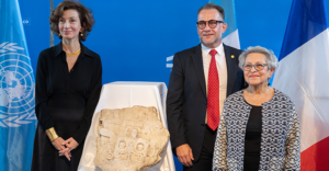 Emblematic Mayan stela returns to Guatemala