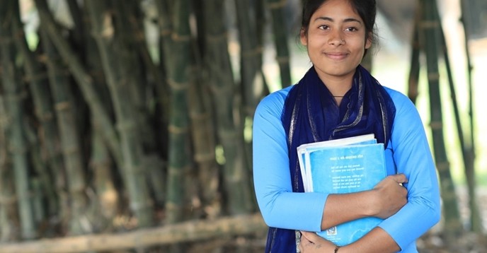 How Komal from Nepal was empowered to prioritize her education