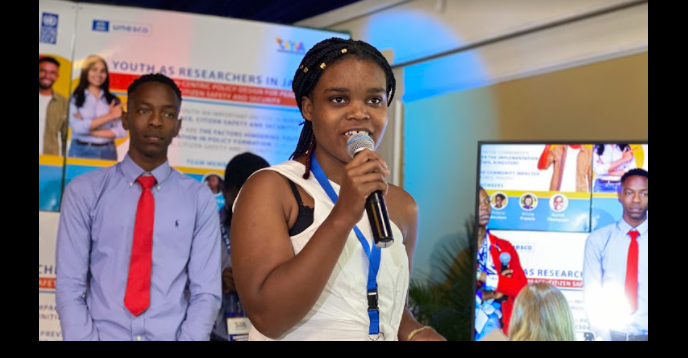 Youth Researchers present findings on Peace and Citizen Security in Jamaica