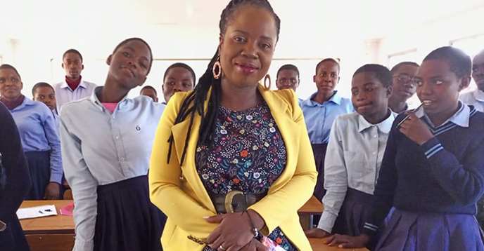 How Wezzie is inspiring her students to make healthy choices in school and life in Malawi